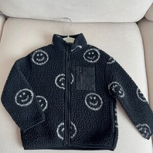 Old Navy unisex Sherpa zip sweater